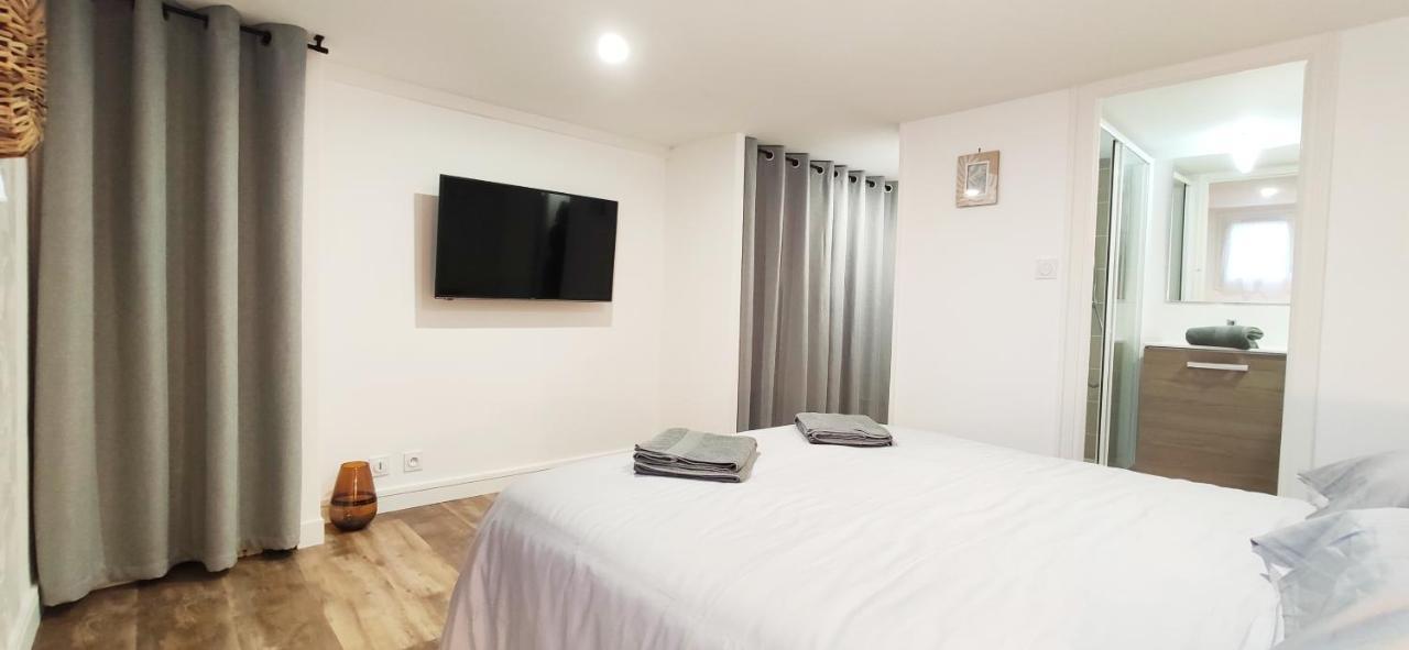 Charmant T2 Proche Plage Avec Terrasse Privative รัวย็อง ภายนอก รูปภาพ